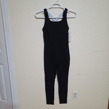 Fabletics Women s Motion 365 Jumpsuit One Piece Black Size Medium