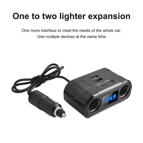 Intelligent 60W PD Quick Charge Car Charger Adapter for Various Devices - Zdjęcie 8 z 24