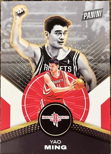 2024-25 Panini Mosaic NBA Greats Yao Ming #294 Mosaic Pink Prizm
