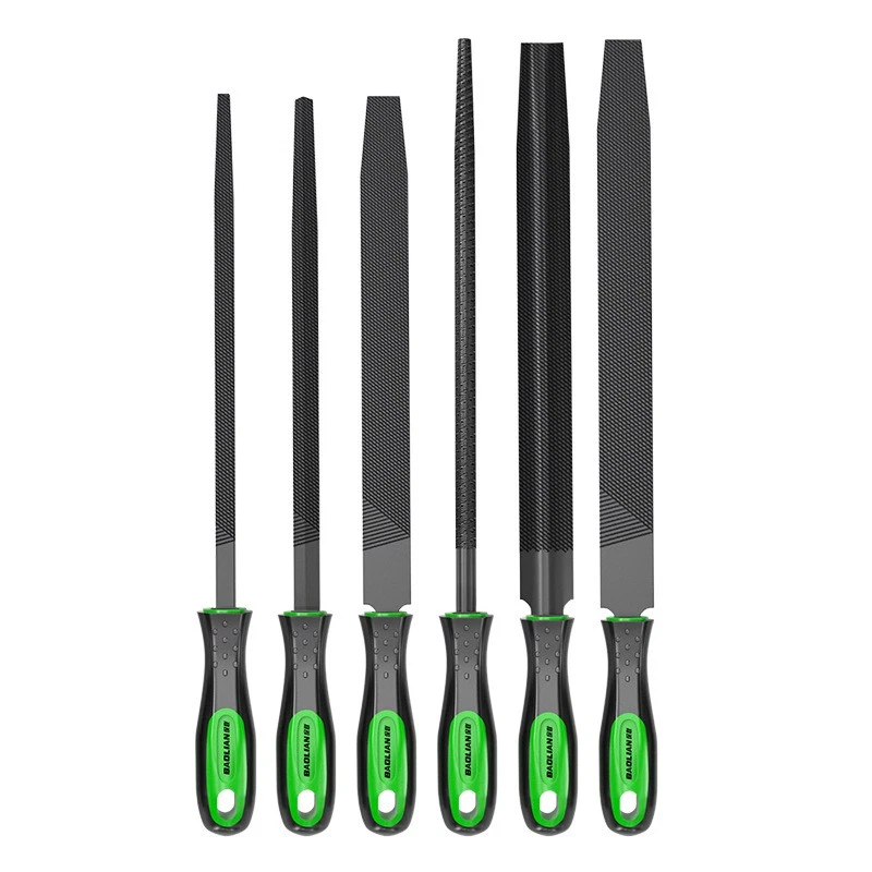 6" - 12" Inch Metal File Engineers Flat Half Round Square Triangular Soft Grip - Image 3 of 4