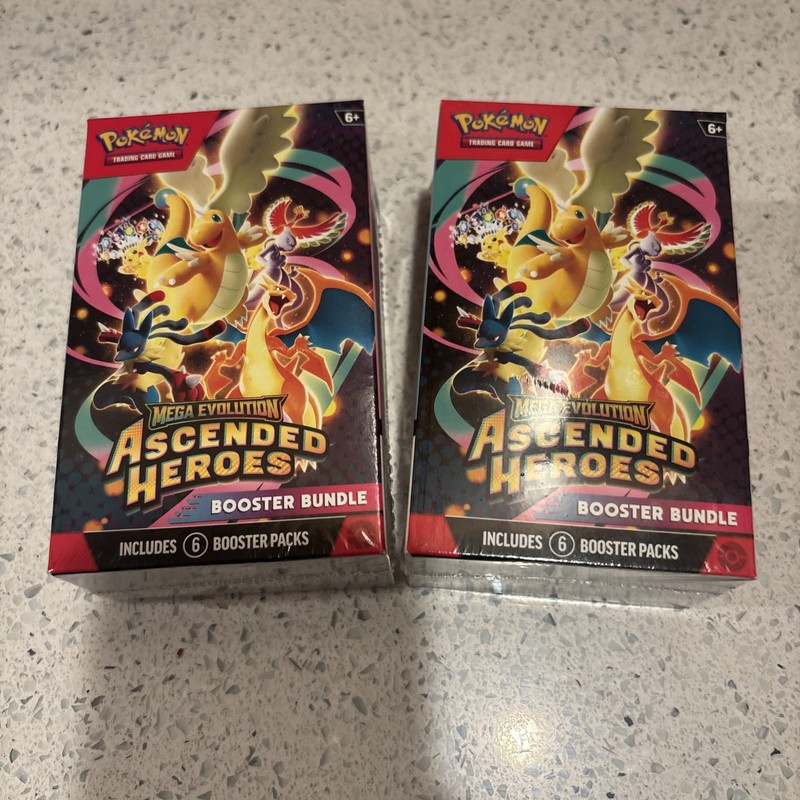 Ascended Heroes Booster Bundle Lot Of 2