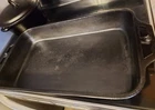Vintage 11x19 Unmarked Lodge Cast Iron Fish Fryer/Casserole Dish Rectangle Pan