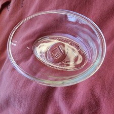 1950s McKee Brothers Glass Top Hat Casserole Dish 