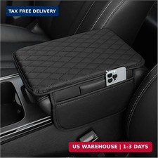 Stacool Upgraded Car Center Console Cover,Microfiber Leather Car Armrest Cover C