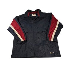 Vintage Nike Windbreaker Jacket Mens XL Big Swoosh Reflective 90s