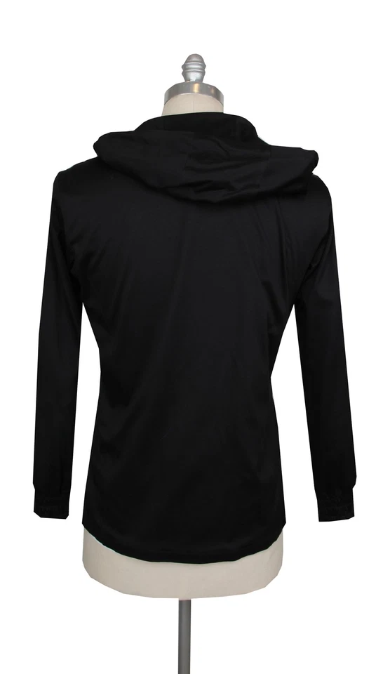 Chaqueta de algodón negra Kiton $795 - (KT89258) Foto 2 de 4