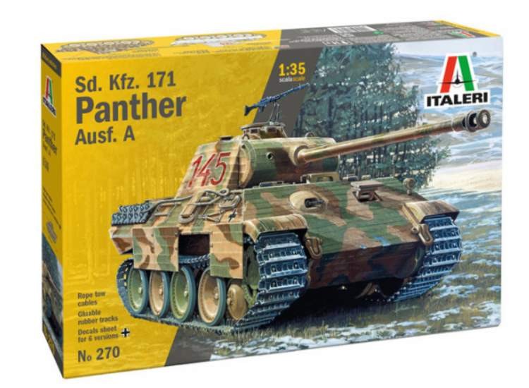 Italeri IT270 1/35 - Panther Ausf. A