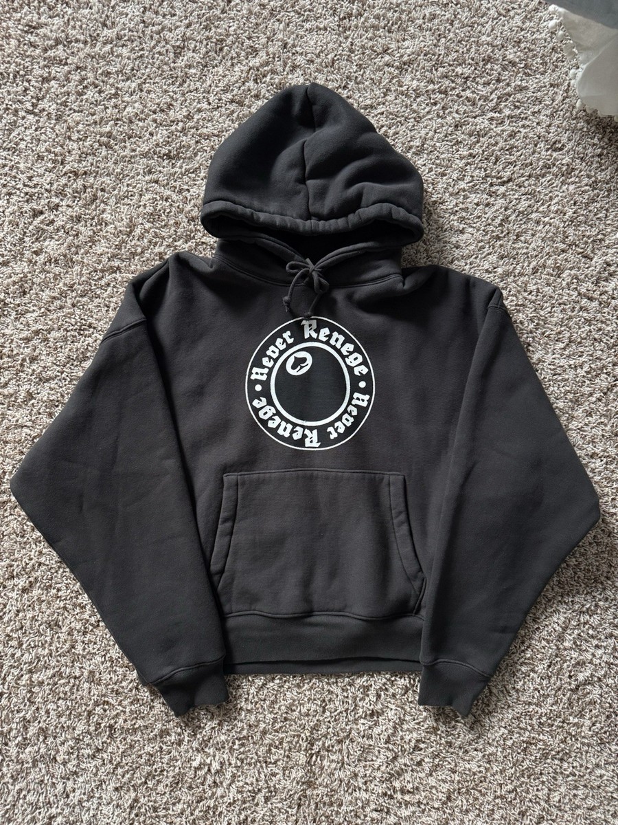 Stussy x Denim Tears Black Never Revenge Pullover Hoodie (Size