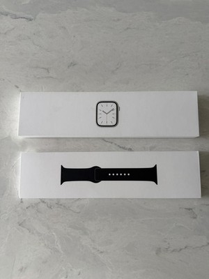 Apple Watch Series 7 41mm Aluminum Case with Sport Band - Starlight, Regular...