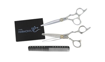 Scherenset e-kwip Harmony Set Schere 5,75 Zoll + Modellierschere 6,0 Zoll
