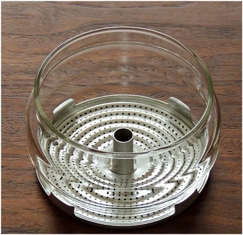Vintage Pyrex Coffee Pot Percolator Basket Strainer-Part-Bottom - 9 Cup
