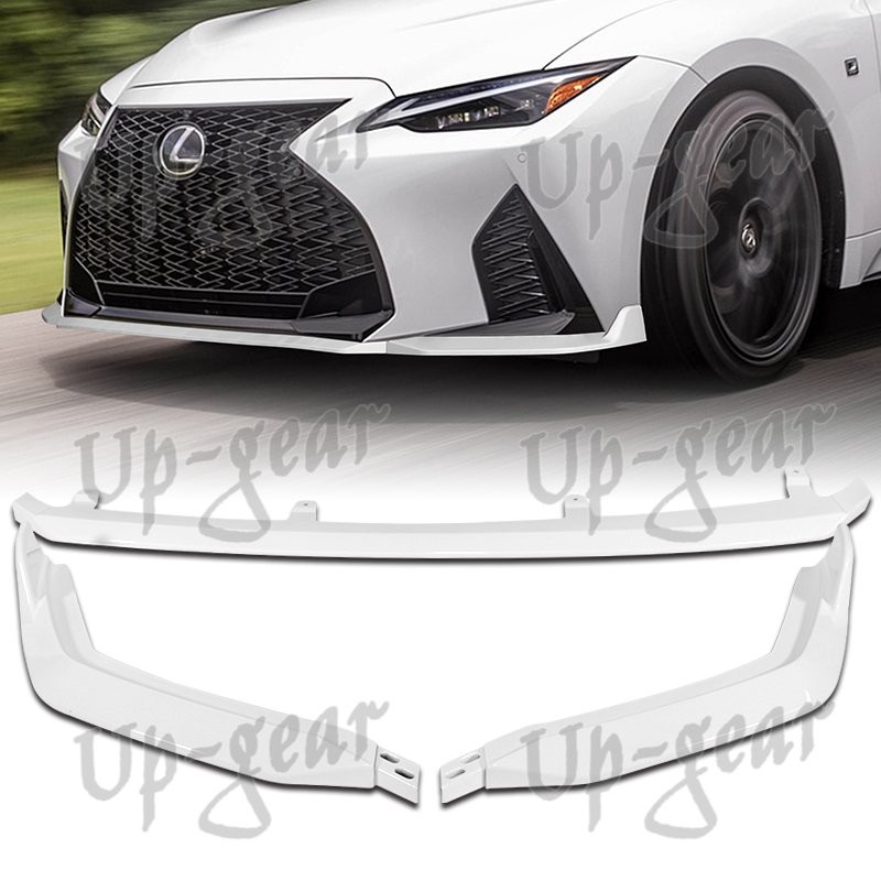 For 2021-2025 Lexus IS350 IS500 F-Sport Painted White Front Bumper