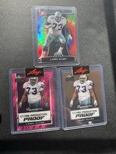 Larry Allen Leaf Metal Lot 1/1 Dallas Cowboys NFL
