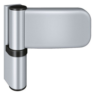 3 x SIMONSWERK Haustürband Siku 3D K4140 RAL 9006 weißaluminium Klarlack VE-3Stü