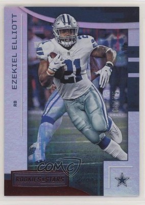 2018 Panini Rookies & Stars Longevity 63/75 Ezekiel Elliott #2 nd3