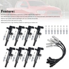 8X lgnition Coil +Spark Plug +Wire UF601 Für Dodge Durango Dakota Ram 1500,