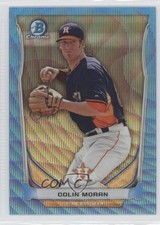 2014 Bowman Draft Top Prospects Chrome Blue Wave Refractor Colin Moran 1u6