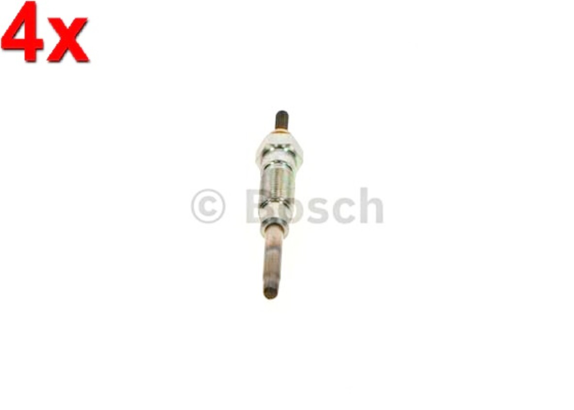 BOSCH 4x Glow Plugs For TOYOTA Dyna 150 Platform/Chassis Hilux 89-05 0250212010