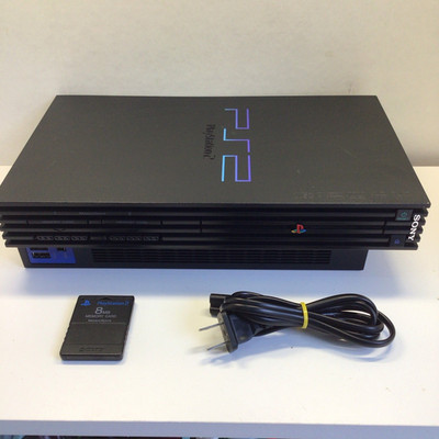 Sony PlayStation 2 PS2 Console SCPH-39001 NTSC-U/C w/ 8MB Card & Cord
