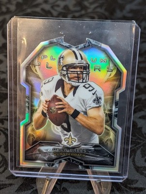 2015 Topps Platinum, Drew Brees,'' Die Cut- Refractor'', New Orleans Saints