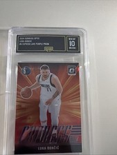 2024-25 Panini Donruss Optic - Express Lane Luka Dončić #6 Purple Prizm