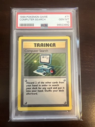1999 Pokemon Base Set Unlimited #71 Computer Search Gem Mt PSA 10