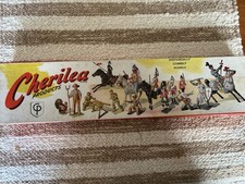 Cherilea Products American Soldiers série A/101 9 figurines en plomb dans leur boîte d'origine