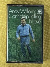 Andy Williams, Can  t Help Falling In Love, Audio Cassette, CBS Records, 1970,