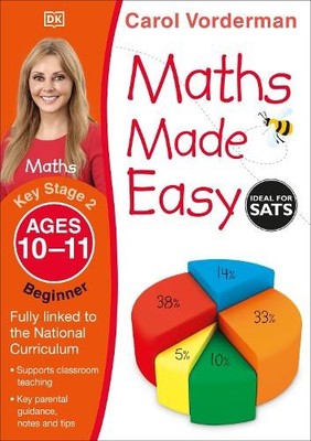 Carol Vorderman Maths Made Easy: Beginner, Ages 10-11 (Key Stage 2) (Paperback)