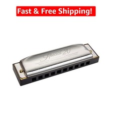 Special 20 Diatonic Harmonica in C - Polished Steel, Professional Quality