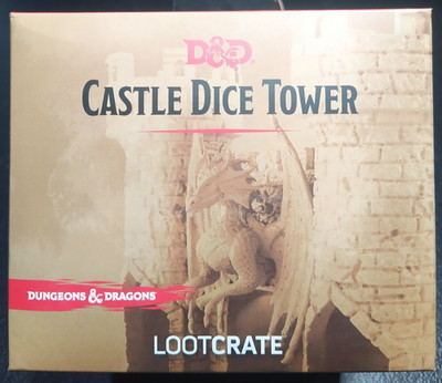 Loot Crate Gaming WotC Dungeons And Dragons Stone Dragon Castle Dice Tower