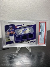 2024 Panini Absolute - Tools of the Trade Triple Autographs J.J. McCarthy /99 