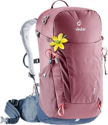 Deuter Trail 24 SL Women's Hiking Backpack Maron/Navy 24L