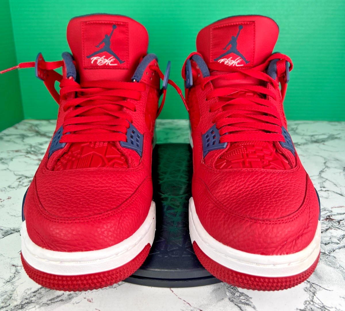 Jordan 4 Retro SE FIBA 2019 Men's Size 14 Gym Red Obsidian White