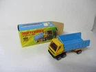 Matchbox Lesney Superfast SF50 Articulated Dump Truck- NO labels, boxed