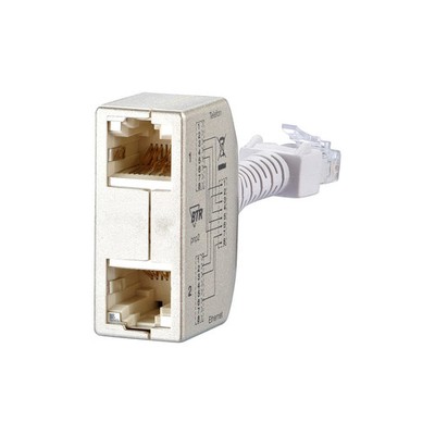 METZ CONNECT BTR Cable Sharing Adapter pnp2-Netzwerk 130548-02- Telefon ISDN
