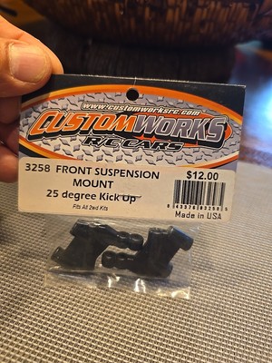 Custom Works 3258 Front Suspension Mount  25 Degree Kick Up Intimidator Enforcer