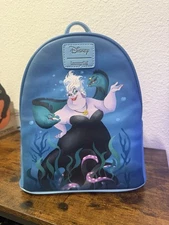 Loungefly Disney The Little Mermaid Ursula Mini Backpack New With Tags