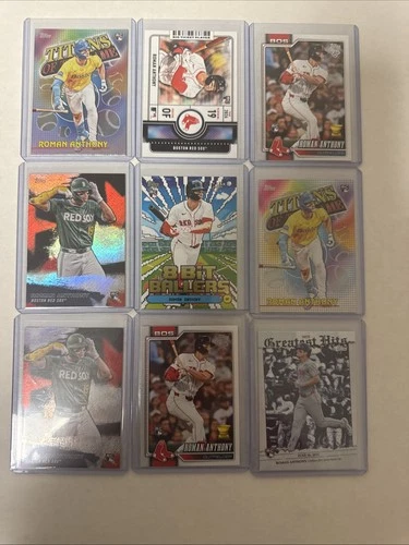 2026 Topps Series 1  Roman Anthony Lot (9 Card Lot)