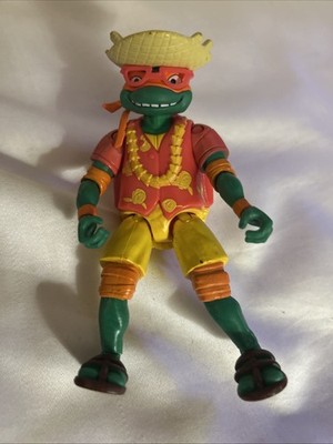 MICHELANGELO 2023 Teenage Mutant Mayhem Ninja Turtles Beach Bum Figure TMNT Toy