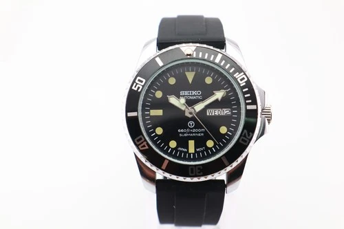 Vintage Seiko Divers Automatic 6309A  Rotating Bezel D/D Japan Made Men's Watch