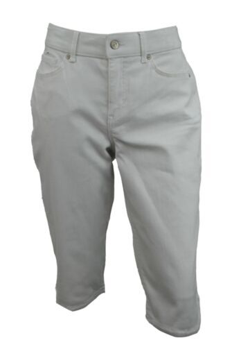 Gloria Vanderbilt Women's Jordyn Embellished Capri Pants - Casual Stretch Pants With Button Closure - View #8