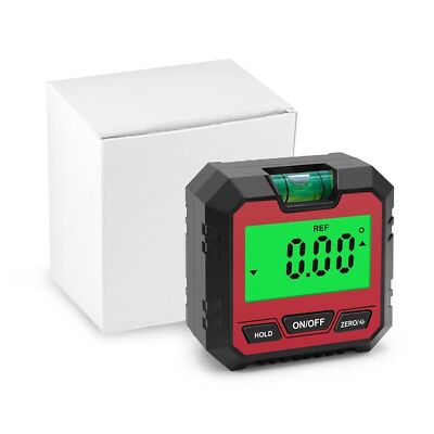 Magnetic Digital Level Box LCD Angle Finder Protractor Inclinometer Bevel GaugUz