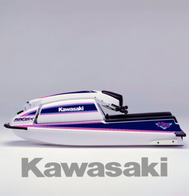 Kawasaki jet ski 550sx 1990 decal graphics sticker full kit 550 sx