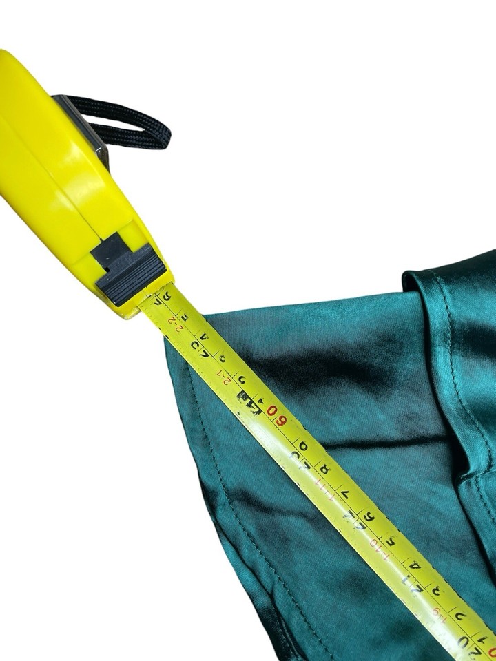 Lulus Emerald Green Satin Mini Dress Size Small Sleeveless