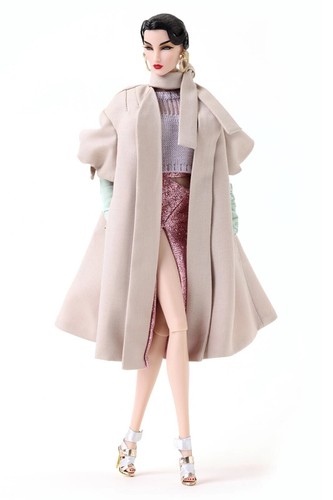 Elyse Jolie Glamour Coated Jacket Coat Integrity Toys Fashion Royalty Barbie NEW