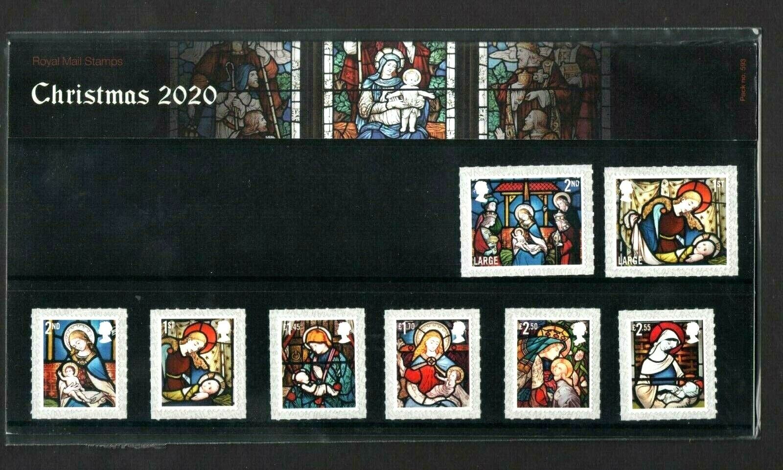 GB 2020 CHRISTMAS STAMP sale Inventory cleanup selling sale PACK PRESENTATION