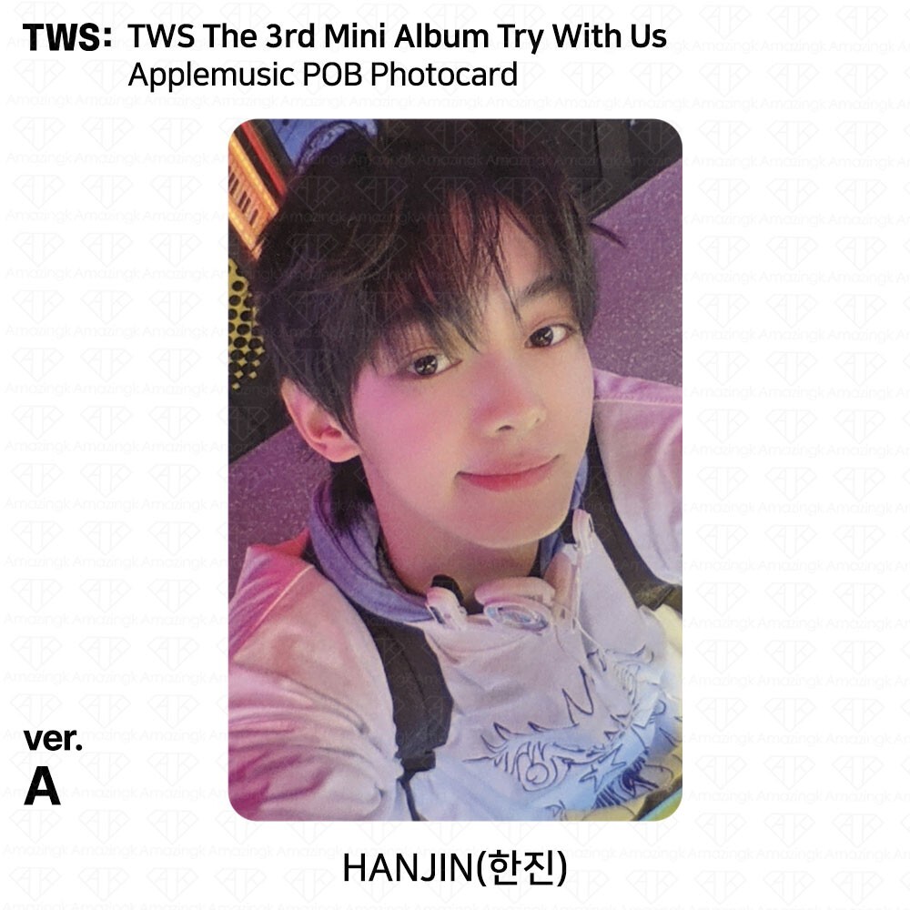 TWS The 3rd Mini Album Try With Us Applemusic POB Photocard KPOP K