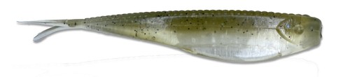 Zoom Tiny Fluke Style Soft Jerkbait 2.5" 30ct LiveScope FFS señuelo de pesca de lubina - Imagen 29 de 30