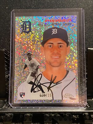 Ryan Kreidler (RC) 2023 Topps Chrome Platinum  Speckle  #21/150 - Tigers